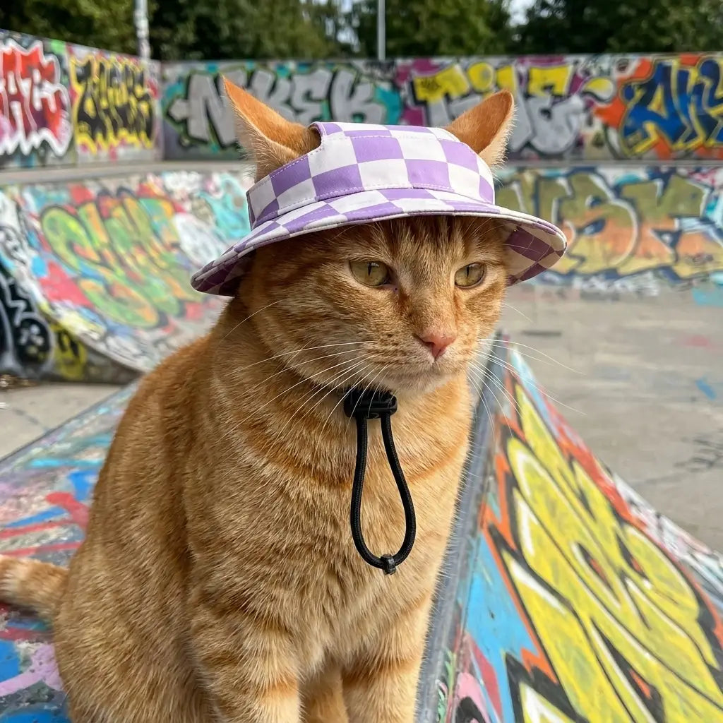 Handmade Cat Bucket Hats